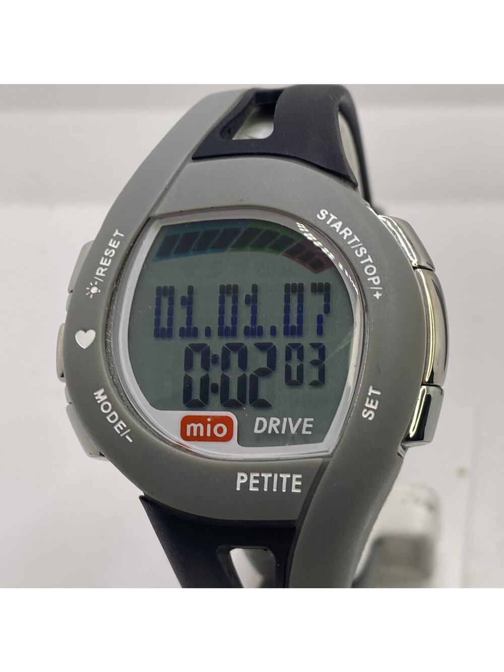 MIO Sports Fitness ECG Heatrate Watch Works New Battery